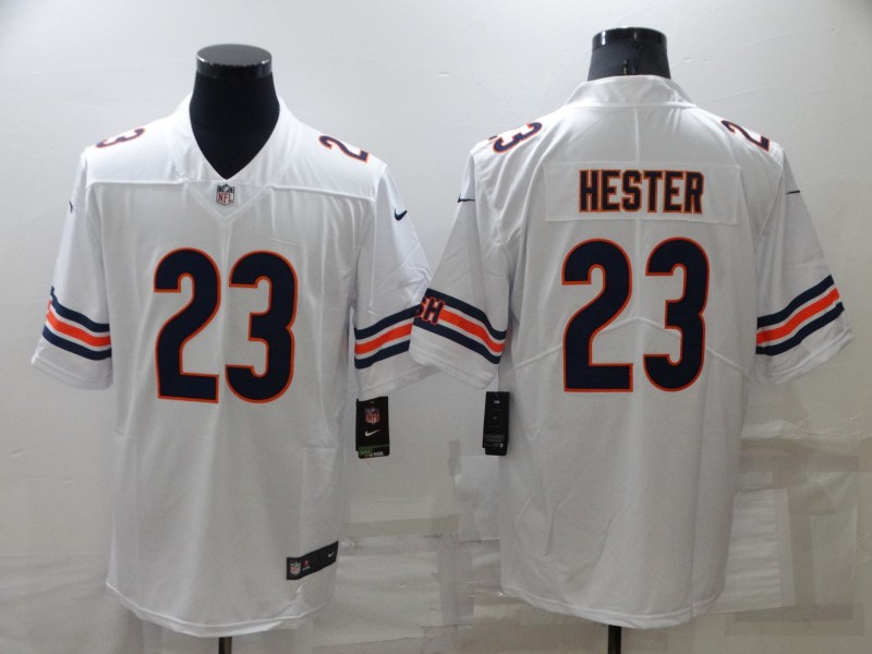Men's Chicago Bears Devin Hester #23 White Jersey